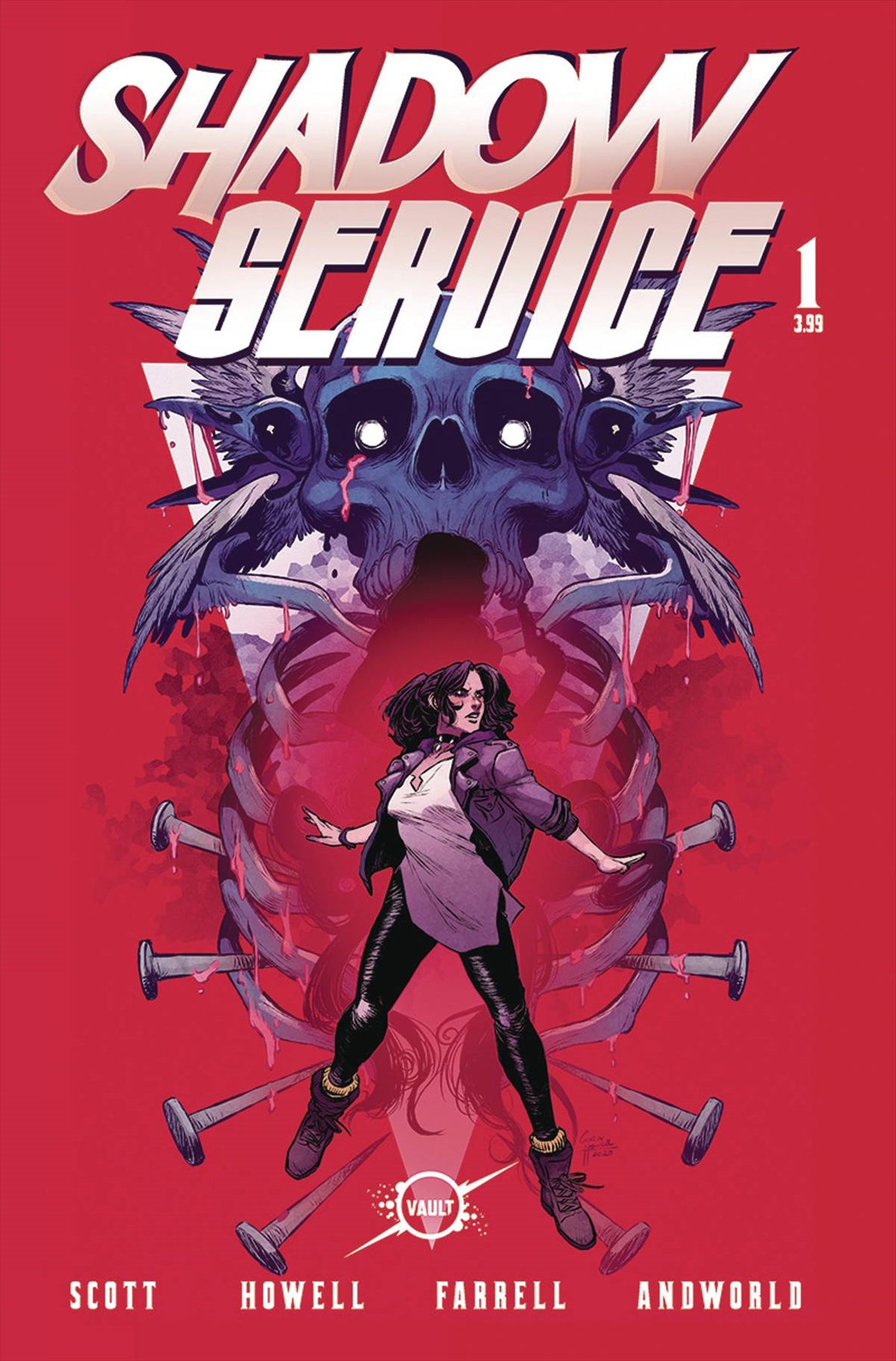 Shadow Service #1 (Cvr A Howell & Farrell) Vault Comics Comic Book 2020