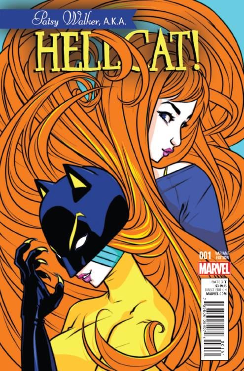 Patsy Walker Aka Hellcat #1 Campbell Var (Campbell Var) Marvel Comics Comic Book