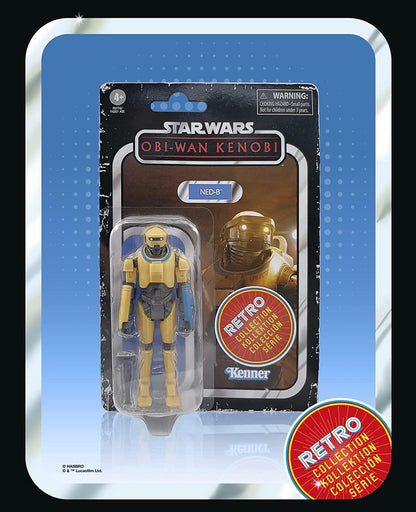 Star Wars Obi-wan Retro 3-3/4in Ned-b Action Figure