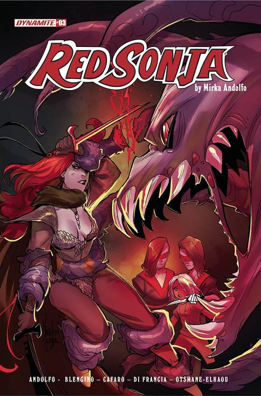 Red Sonja (2021) #3 Cvr A Andolfo Dynamite Comic Book