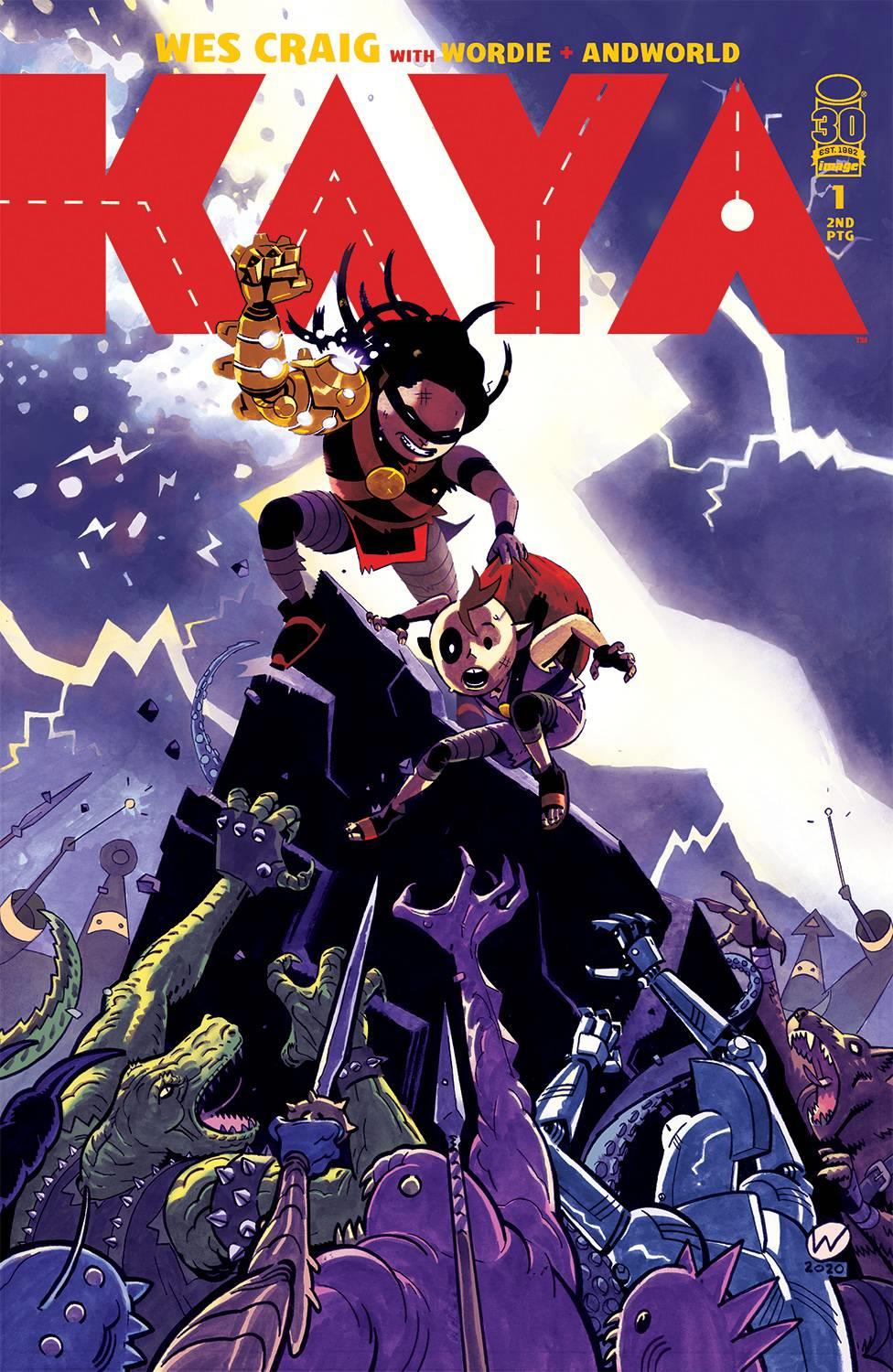 Kaya #1 2nd Ptg Image Comics Comic Book