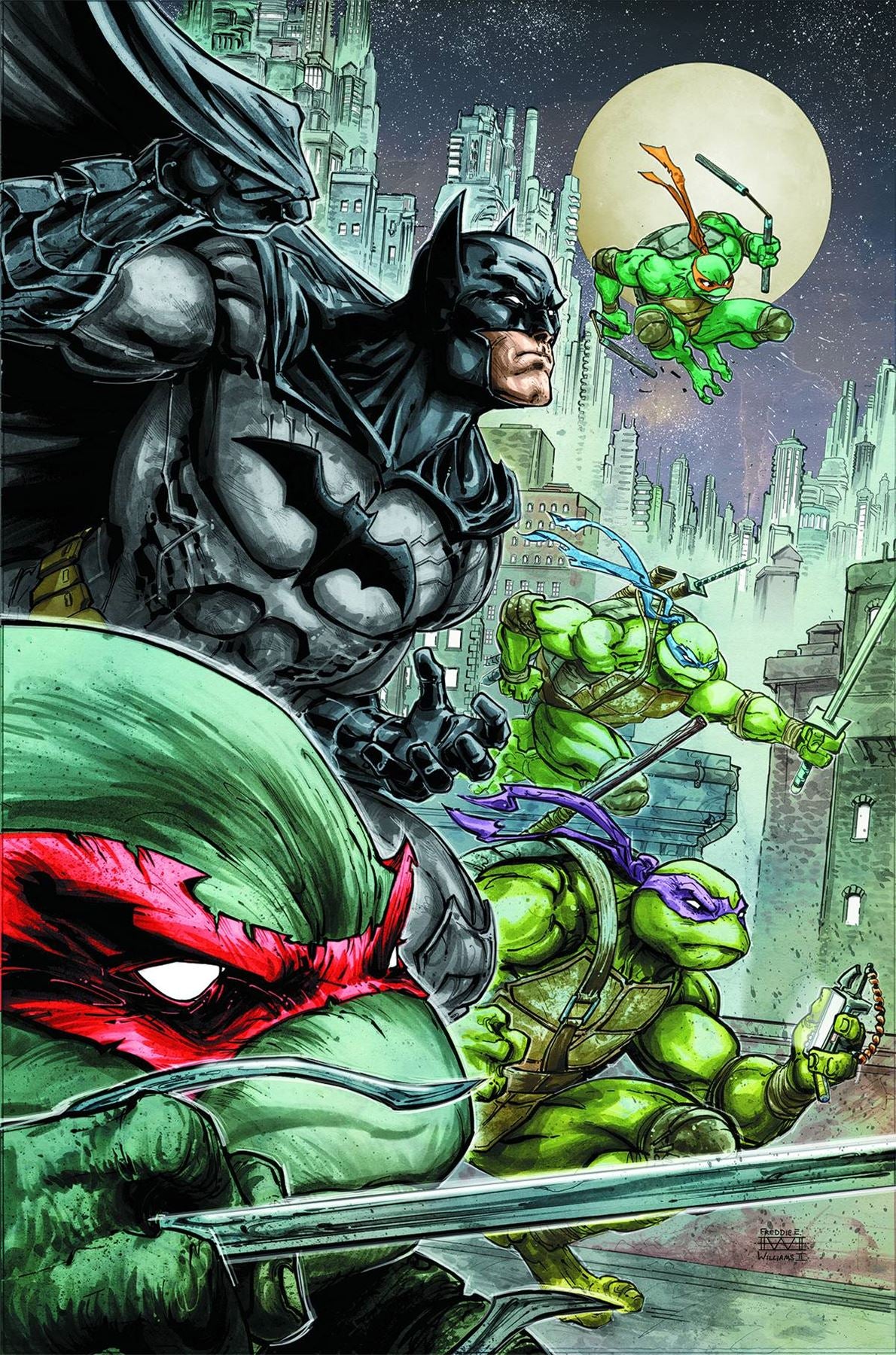 Batman Teenage Mutant Ninja Turtles #2 () DC Comics Comic Book