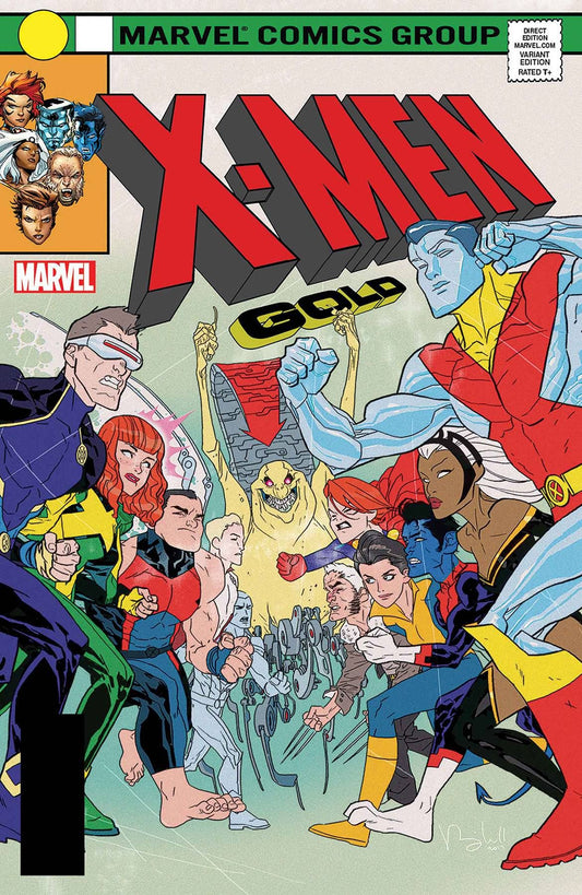 X-men Gold #13 Caldwell Lenticular Var Leg Marvel Comics Comic Book