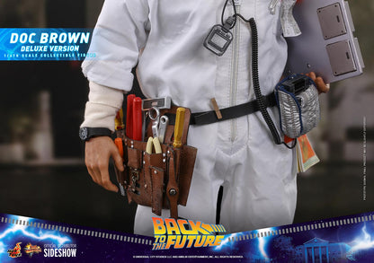 Doc Brown Deluxe Version Sixth Scale Hot Toys