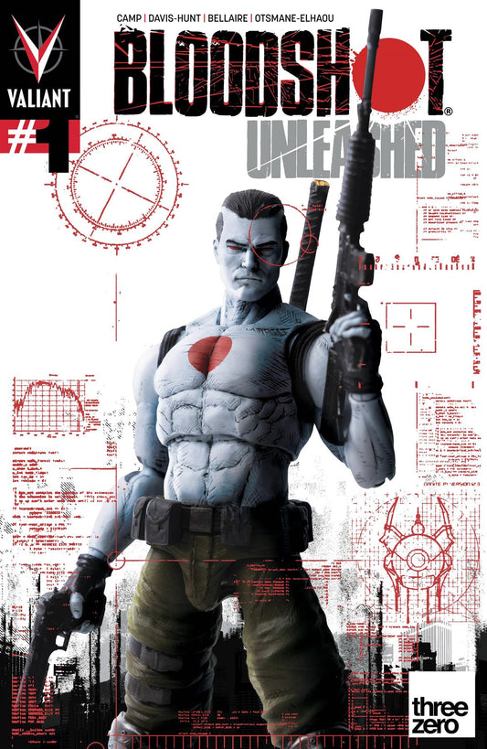 Bloodshot Unleashed #1 Cvr D Action Figure (mr) Valiant Entertainment Llc Comic Book