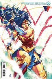 Wonder Woman 2021 Annual #1 (one Shot) Cvr B Carlos Danda Card Stock Var DC Comics Comic Book