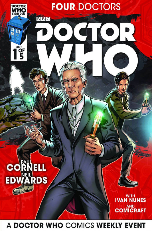 Doctor Who 2015 Four Doctors #1 (Reg Edwards) Titan Comics Comic Book