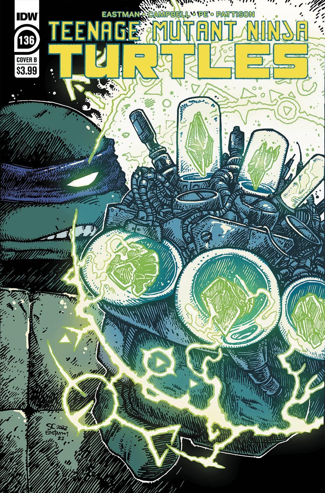 Tmnt Ongoing #136 Cvr B Eastman Idw Publishing Comic Book