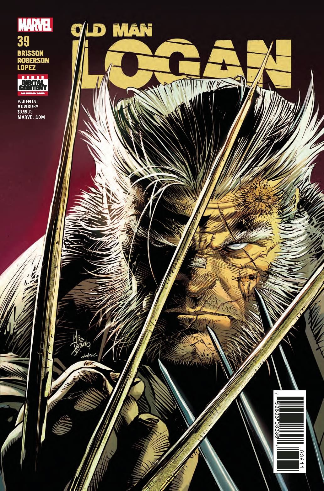 Old Man Logan #39 (Leg) Marvel Comics Comic Book