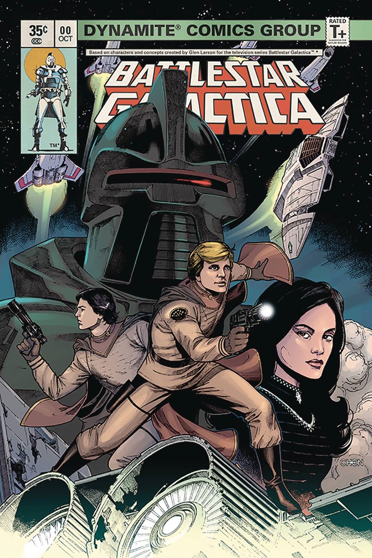 Battlestar Galactica Classic #1 (Cvr C Chen) Dynamite Comic Book