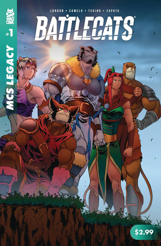 Mad Cave Studios Legacy Battlecats #1 Cvr A Camelo Mad Cave Studios Comic Book