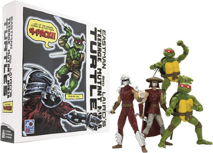 Bst Axn Tmnt Classic Comic Px Action Figure 4pc Box Set 2