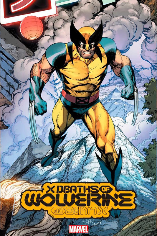 X Deaths Of Wolverine #4 Bagley Trading Card Var (Bagley Trading Card Var) Marvel Prh Comic Book 2022