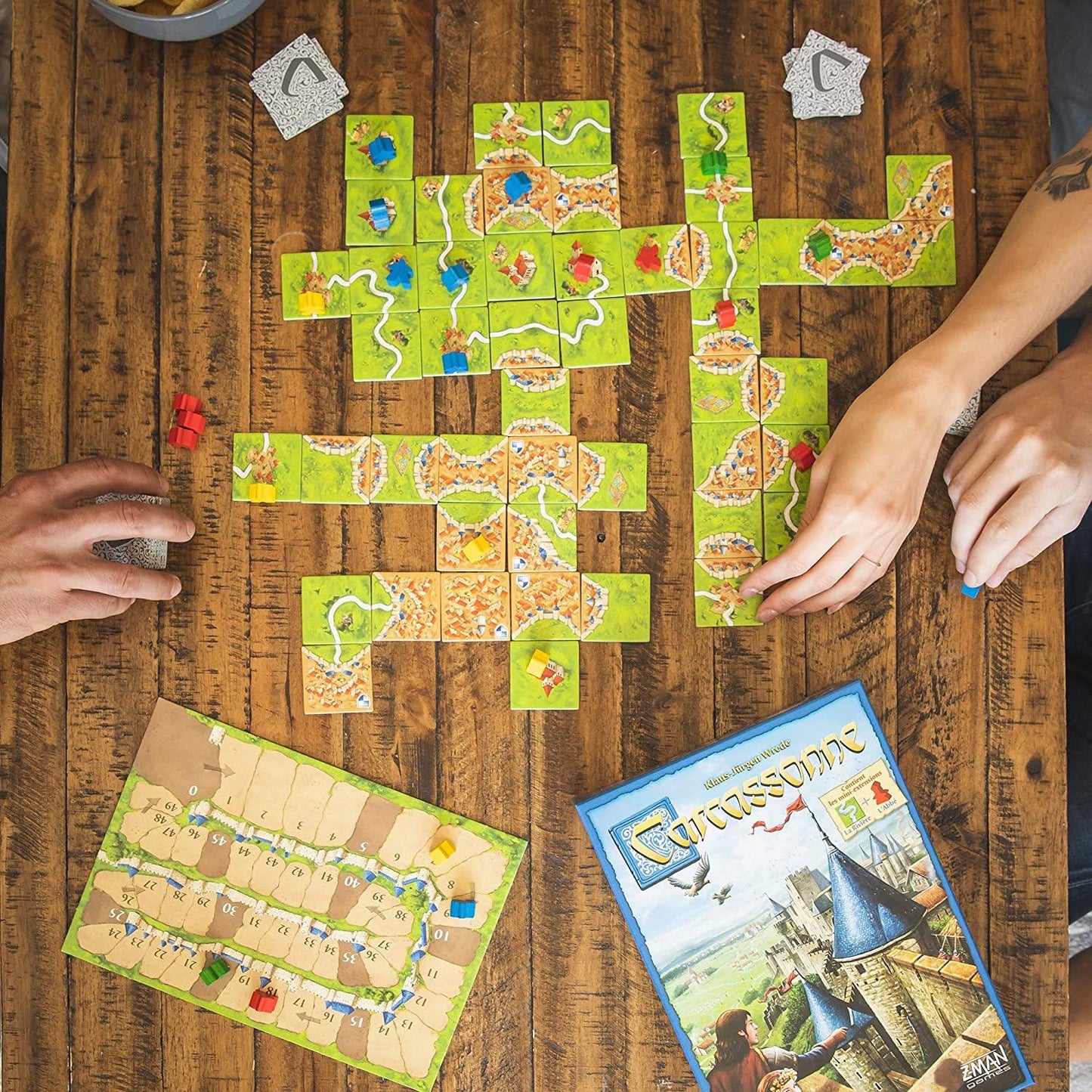 Carcassonne Board Game by Z-Man Games