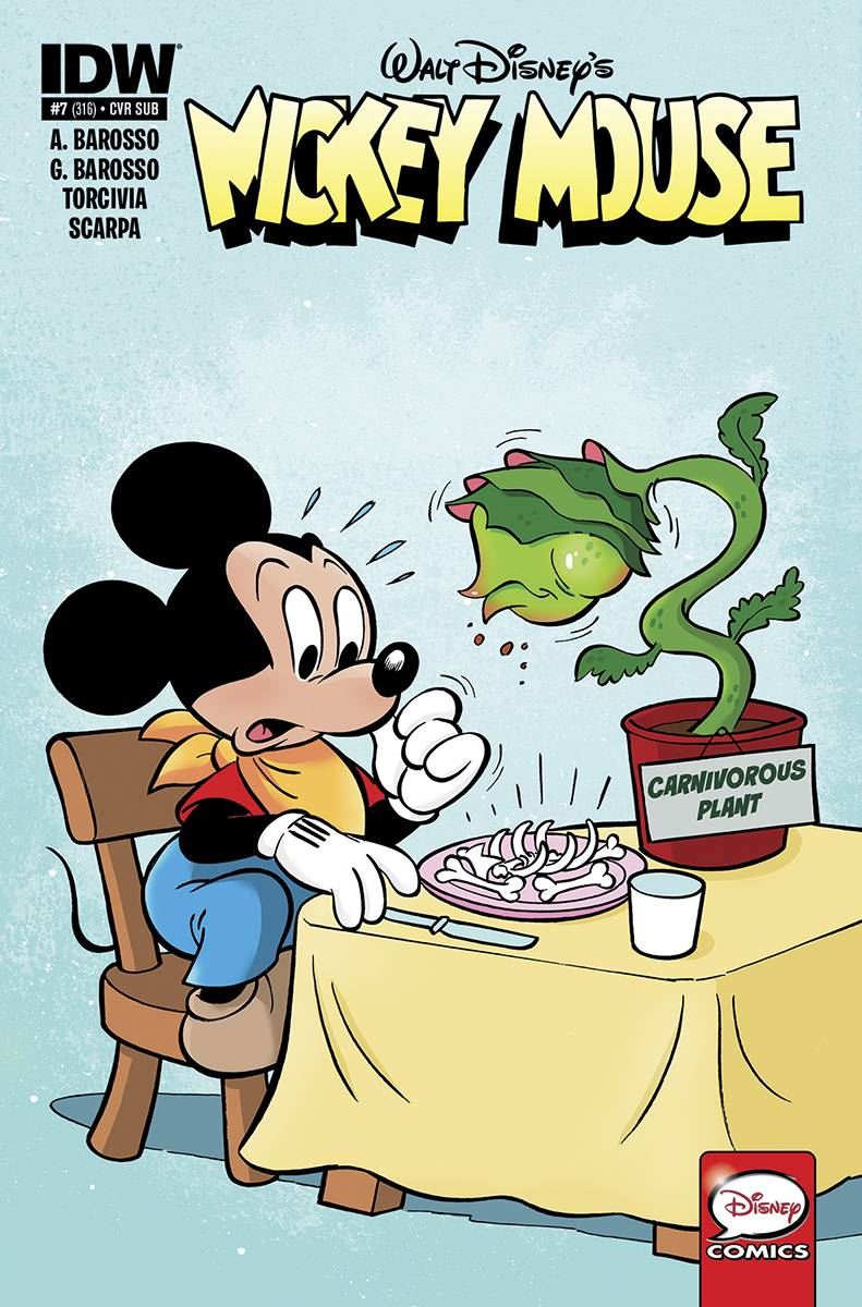Mickey Mouse #7 () Idw Publishing Comic Book