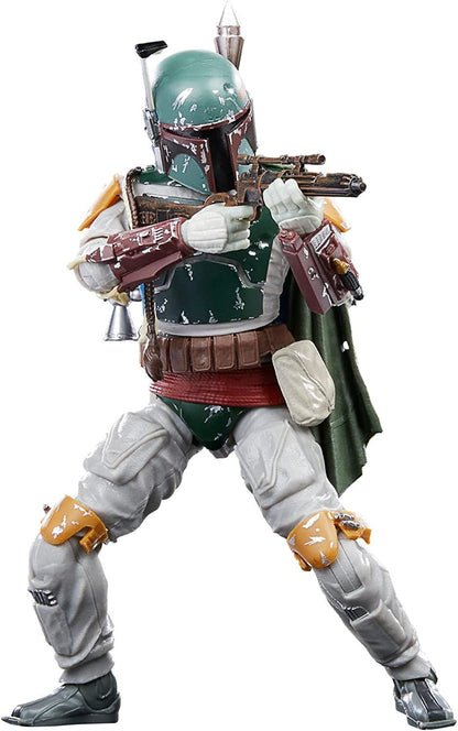 Sw Black E6 40th Ann 6in Boba Fett Dlx Action Figure