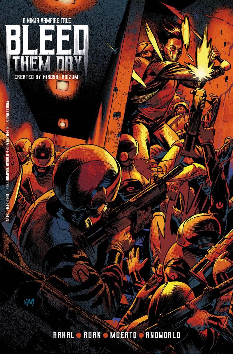Bleed Them Dry #5 Cvr B Gorham (Cvr B Gorham) Vault Comics Comic Book 2020
