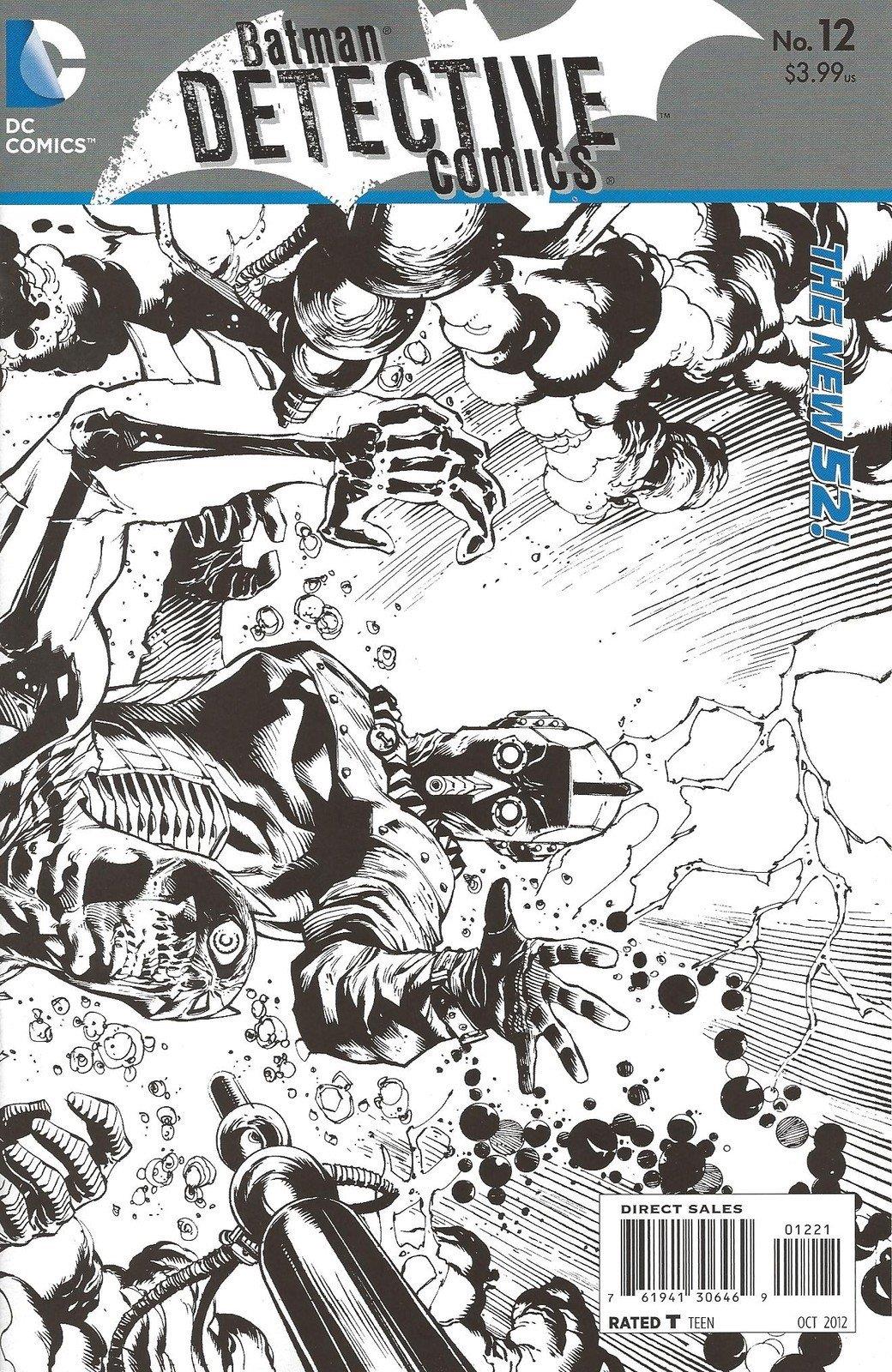 Detective Comics #12 "Black & White Sketch Variant" DC Comics Comic Book