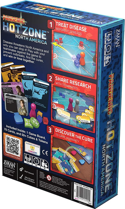 Pandemic Hot Zone: North America Board Game by Z-Man Games