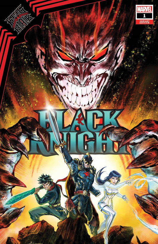 King In Black Black Knight #1 Su Var Marvel Comics Comic Book