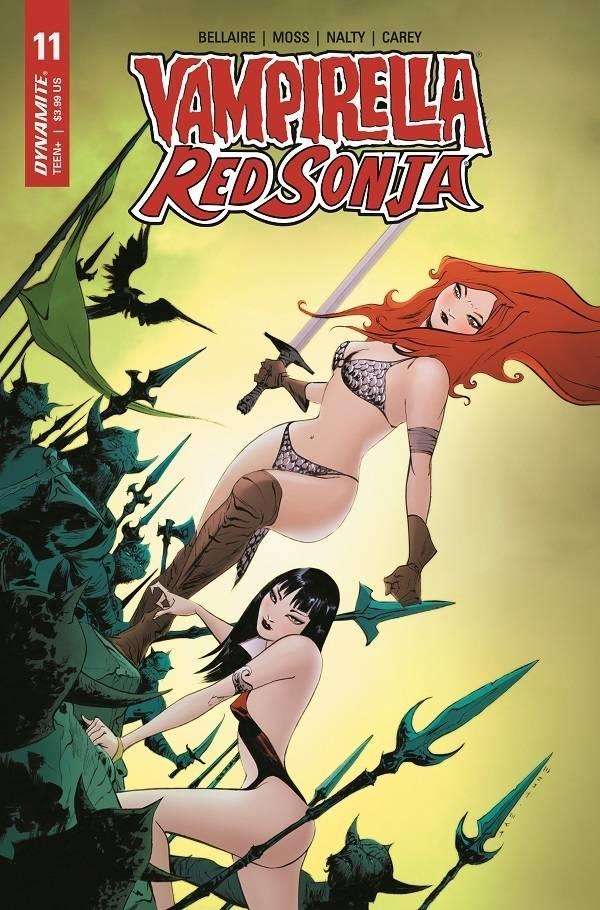 Vampirella Red Sonja #11 Cvr A Lee (Cvr A Lee) Dynamite Comic Book 2020