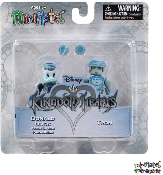 Kingdom Hearts Minimates Series Donald & Tron Figure