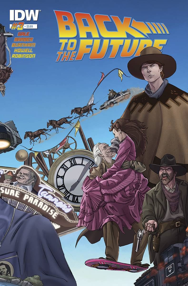Back To The Future #3 Idw Publishing Comic Book