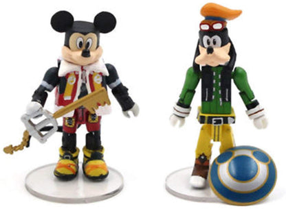 Kingdom Hearts Minimates Series Mickey & Goofy Figure