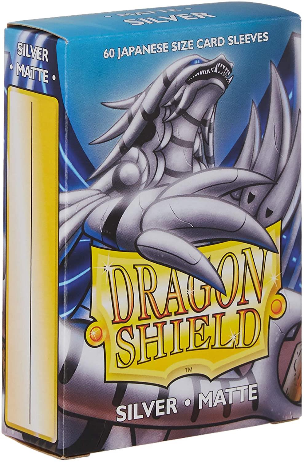 Dragon Shield Sleeves: Japanese Matte Silver (Box Of 60)