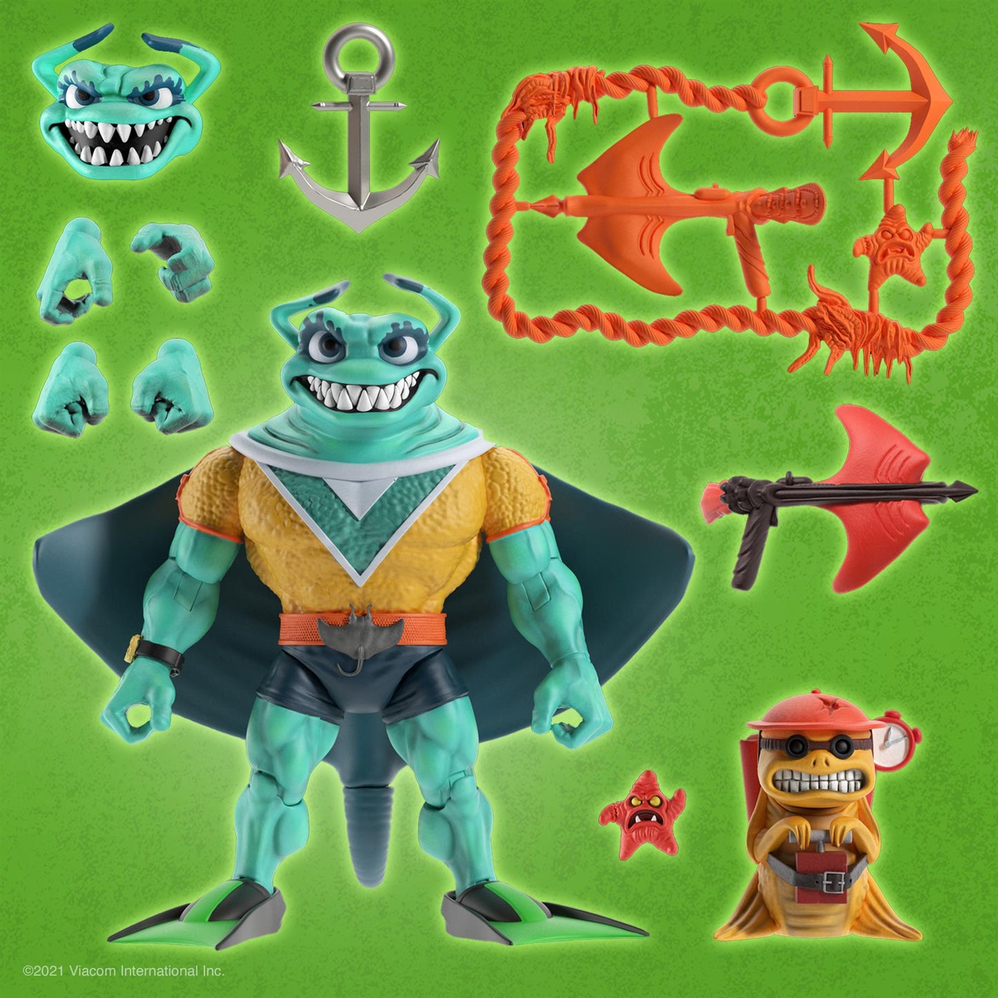 Tmnt Ultimates Wave 5 Ray Fillet Action Figure