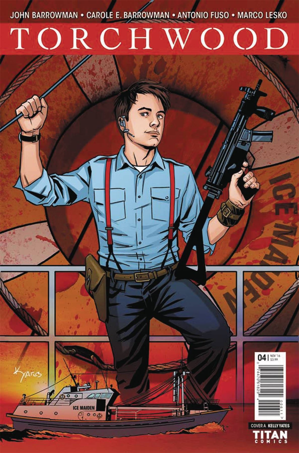 Torchwood #4 Cvr A Yates (Cvr A Yates) Titan Comics Comic Book