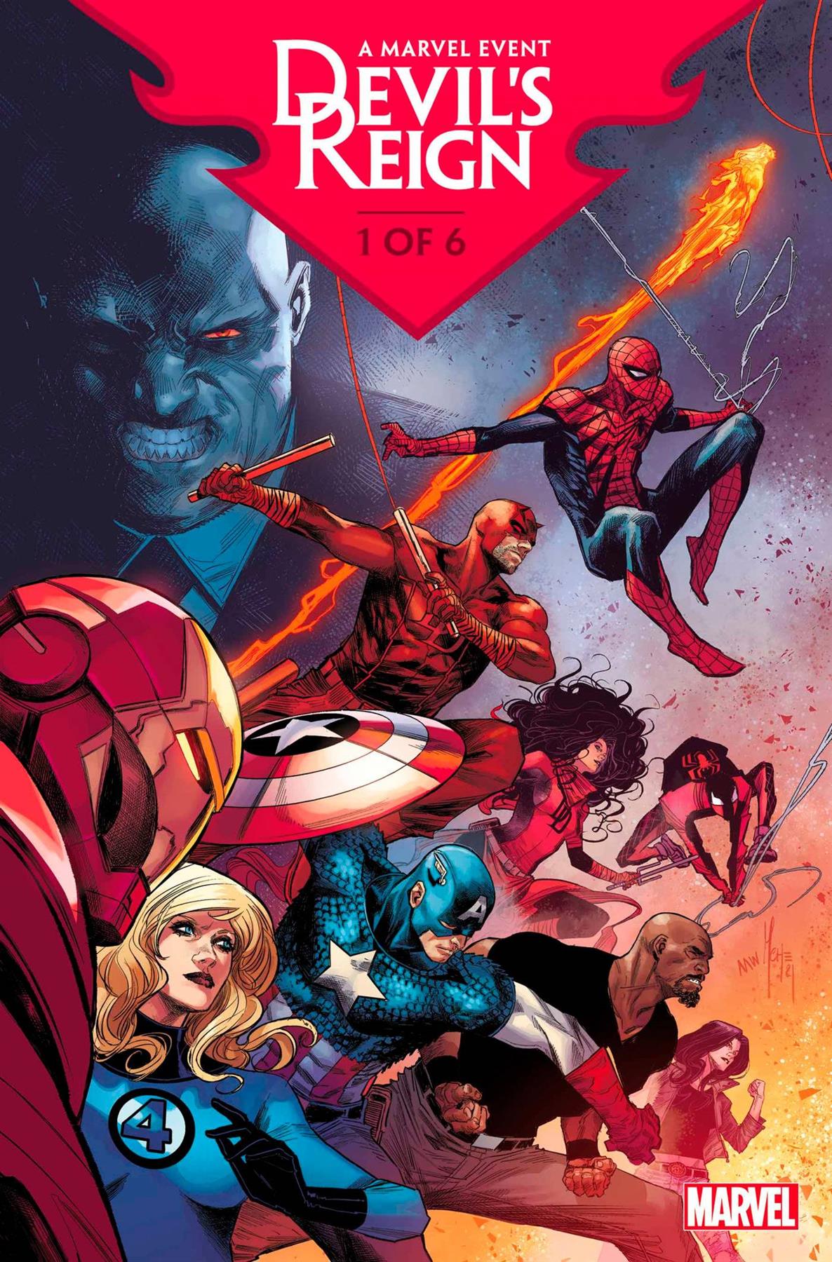 Devils Reign #1 () Marvel Prh Comic Book 2021