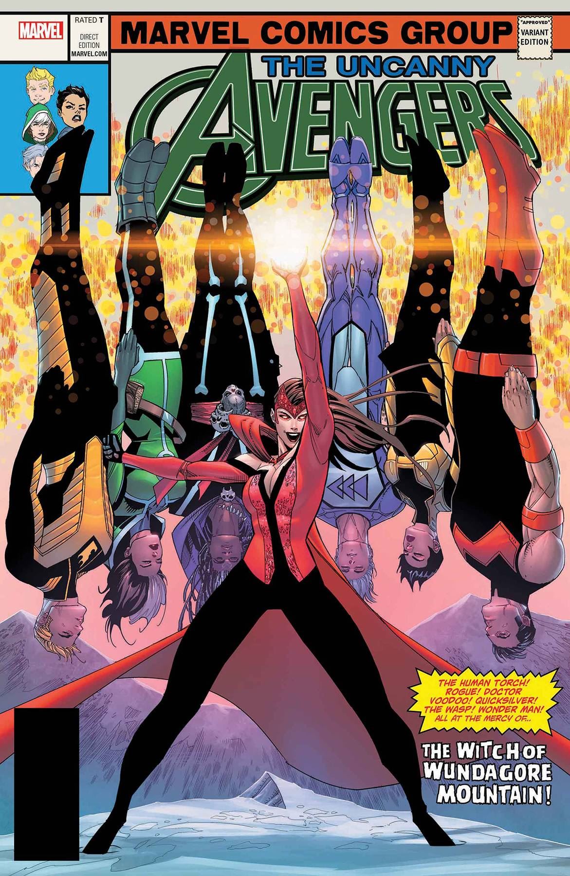 Uncanny Avengers #28 (Malin Lh Var Leg) Marvel Comics Comic Book