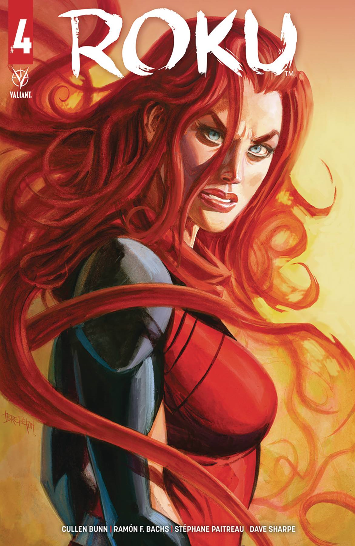 Roku #4 (Cvr C Brereton) Valiant Entertainment Llc Comic Book