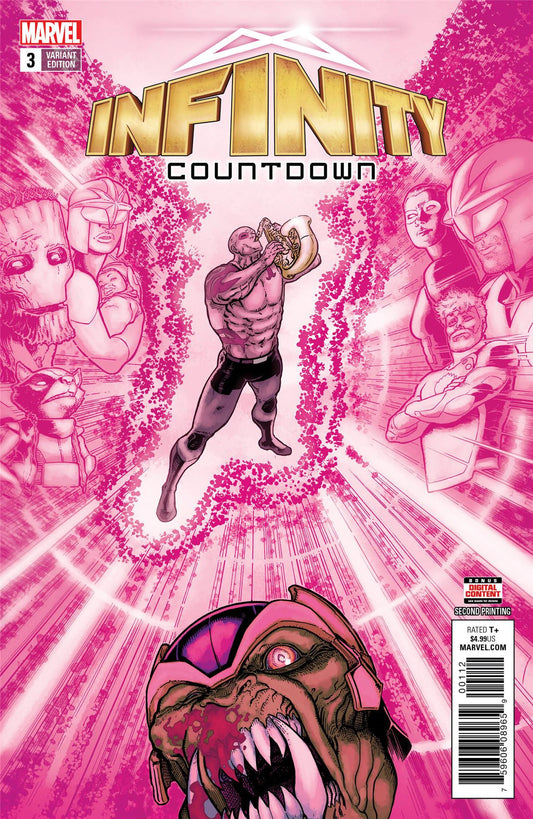 Infinity Countdown #3 (of 5) 2nd Ptg Kuder Var Marvel Comics Comic Book