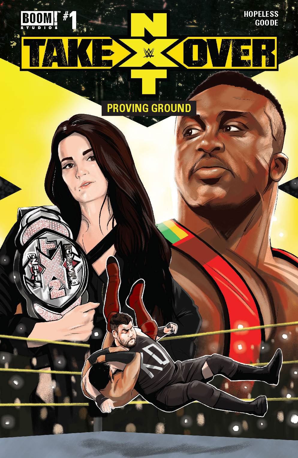 Wwe Nxt Takeover #1 (Proving Ground Main) Boom! Studios Comic Book