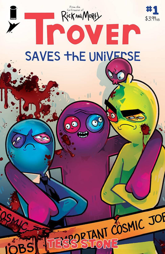 Trover Saves The Universe #1 (of 5) Cvr A Stone (mr) Image Comics Comic Book