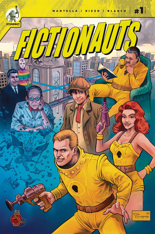 Fictionauts #1 Red 5 Comics - Stonebot Comic Book