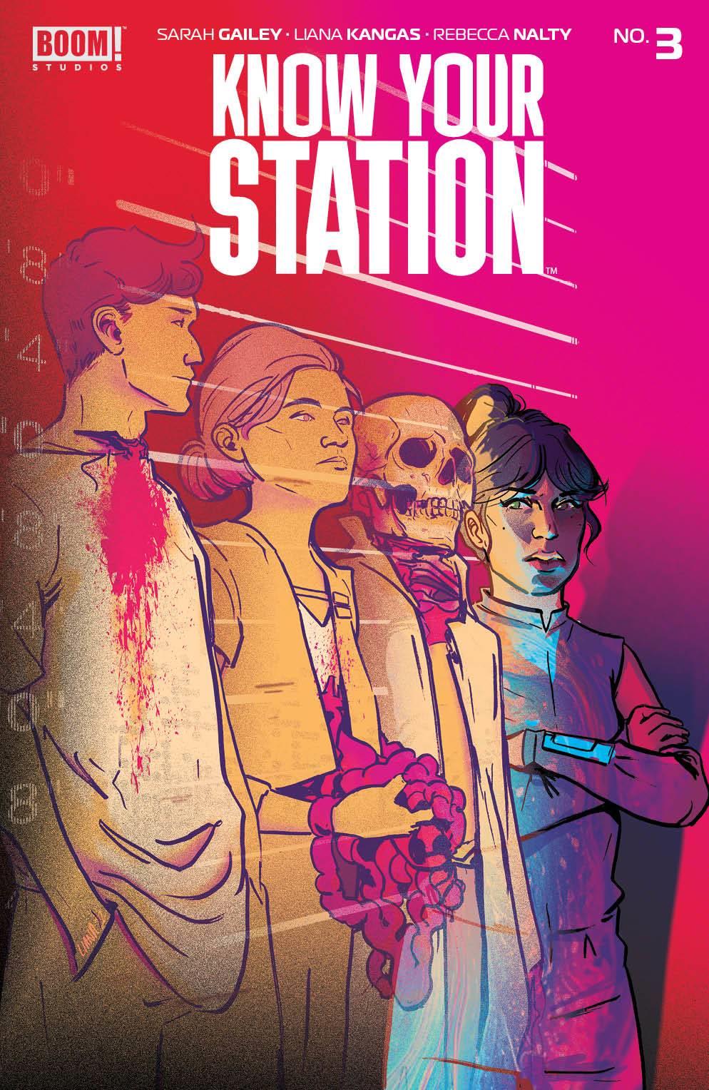 Know Your Station #3 (of 5) Cvr A Kangas (mr) Boom! Studios Comic Book