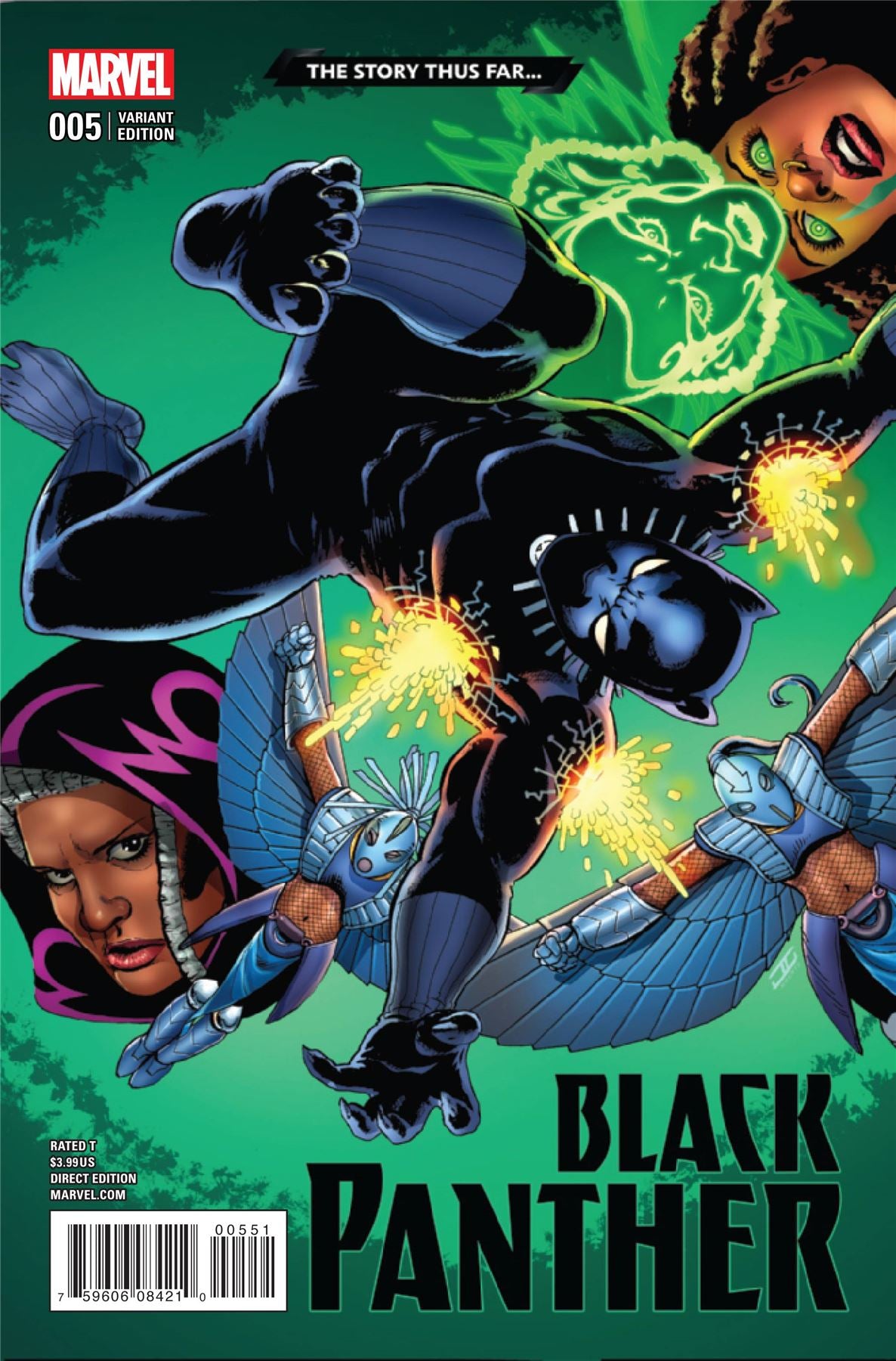 Black Panther #5 (Cassaday Story Thus Far Var) Marvel Comics Comic Book