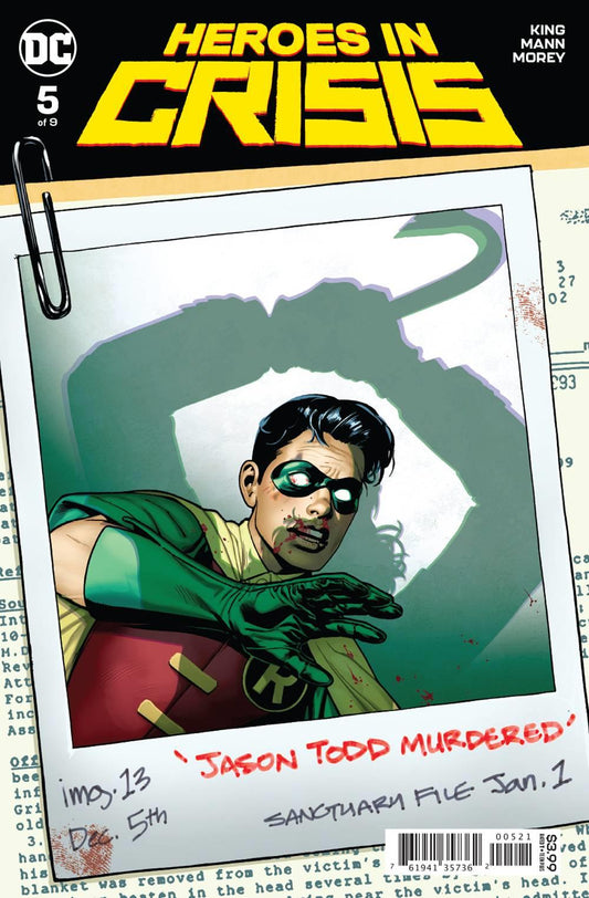 Heroes In Crisis #5 (Var Ed) DC Comics Comic Book