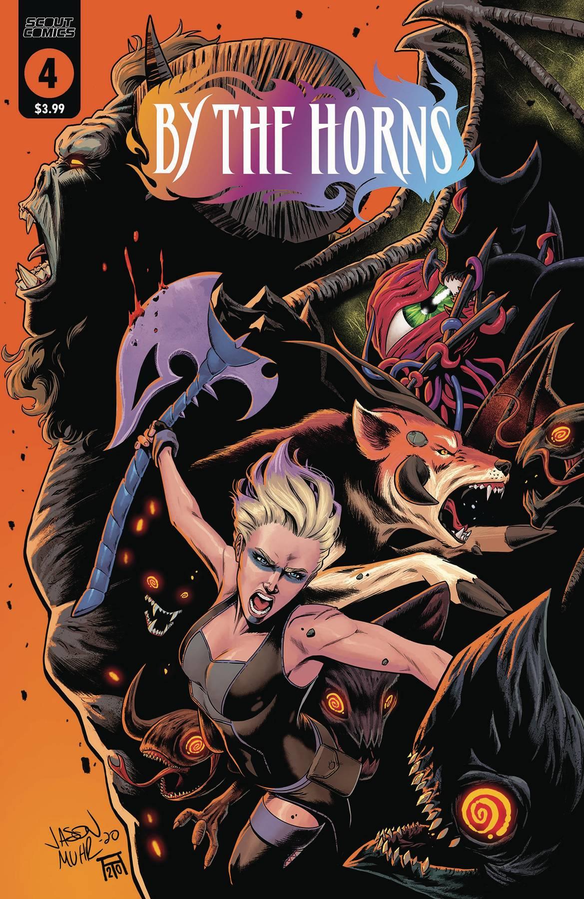 By The Horns #4 (of 7) Cvr A Muhr (mr) Scout Comics Comic Book