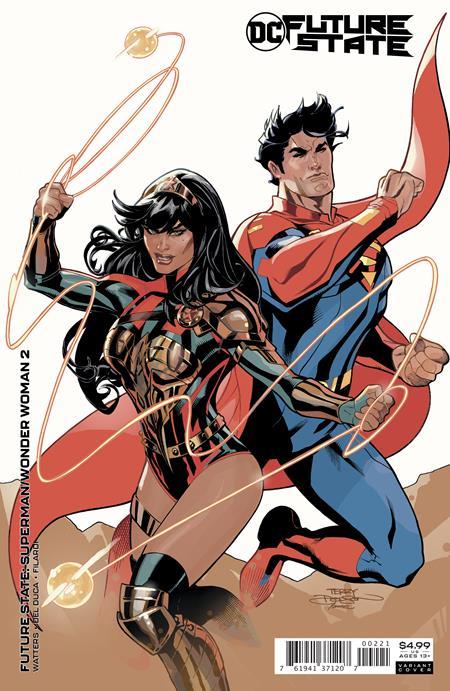 Future State Superman Wonder Woman #2 (of 2) Cvr B Terry Dodson & Rachel Dodson Card Stock Var DC Comics Comic Book