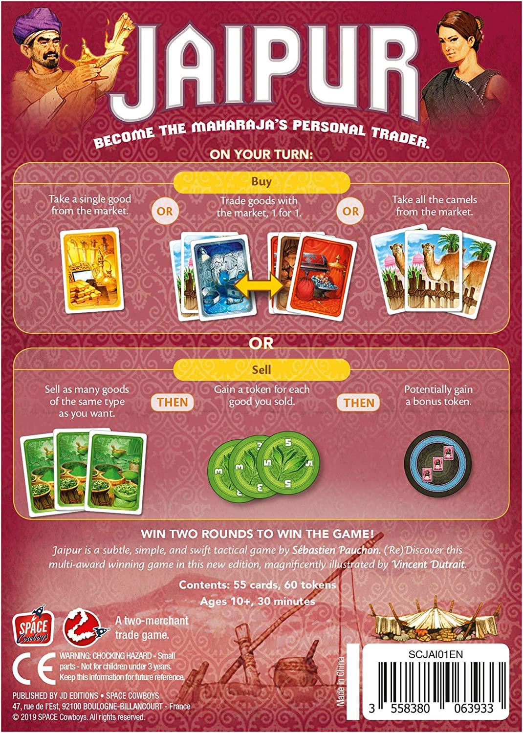 Jaipur Board Game by Space Cowboys