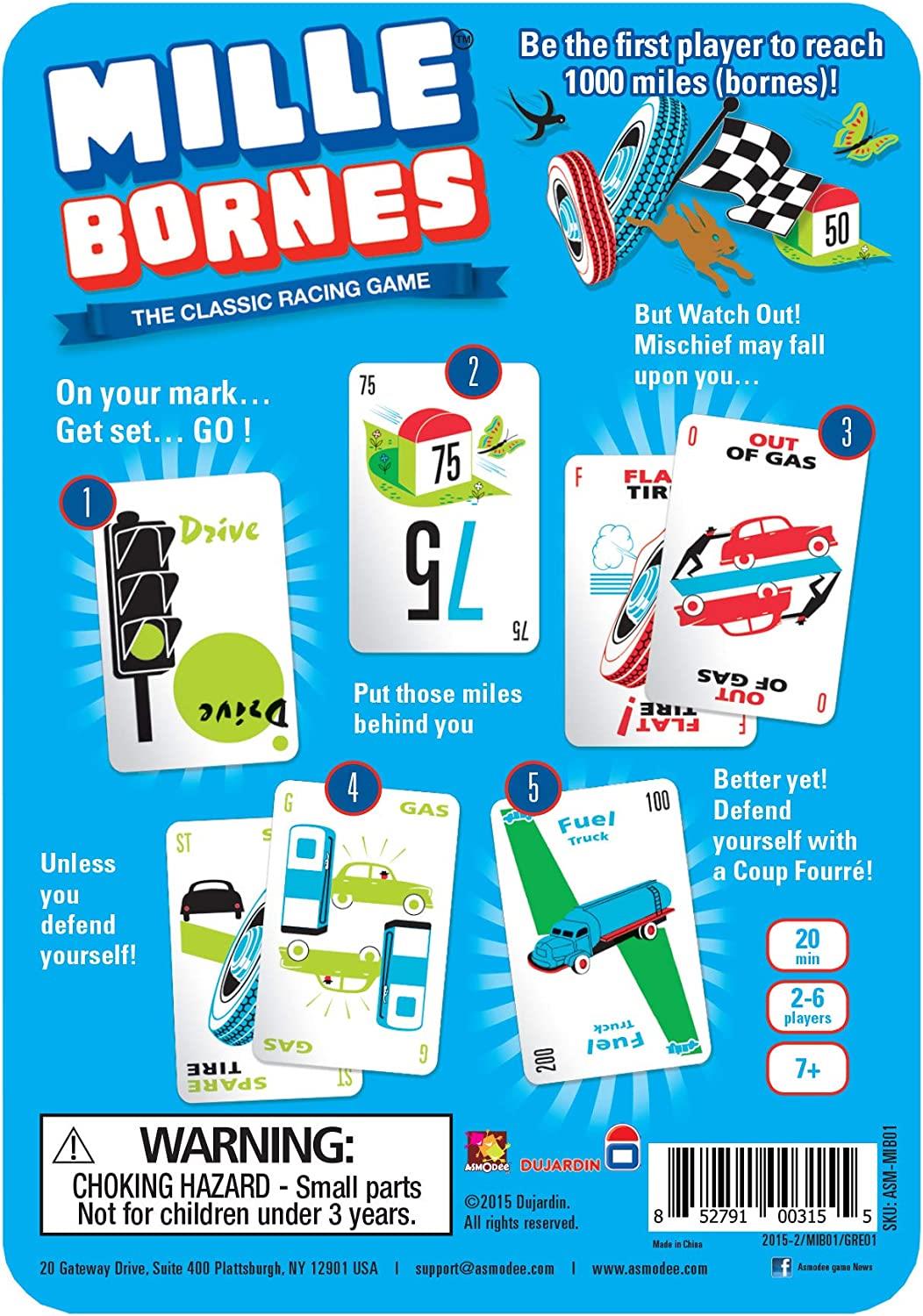 Millie Bornes Board Game by Zygomatic