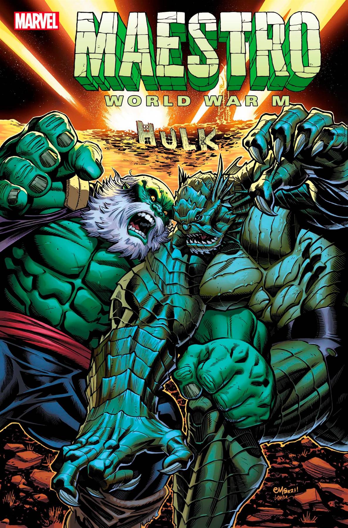 Maestro World War M #1 (Mcguinness Var) Marvel Prh Comic Book 2022