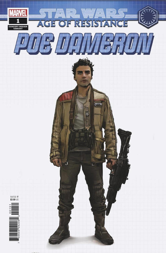 Star Wars Aor Poe Dameron #1 (Concept Var) Marvel Comics Comic Book