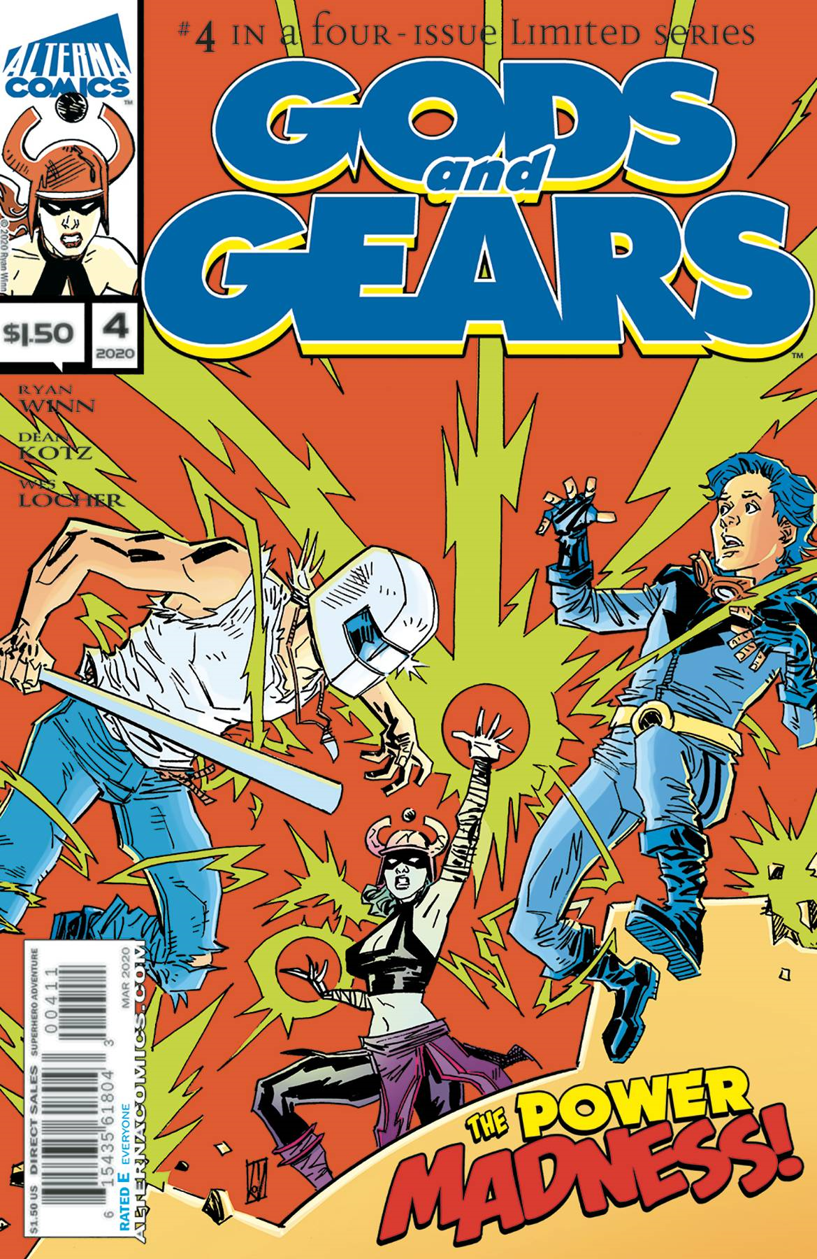 Gods And Gears #4 () Alterna Comics Comic Book 2020