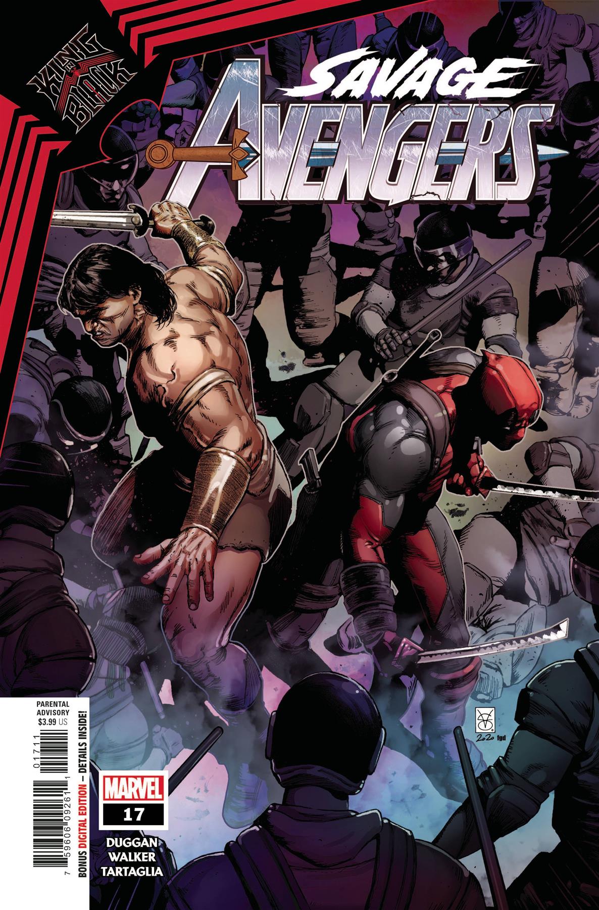 Savage Avengers #17 Kib Marvel Comics Comic Book