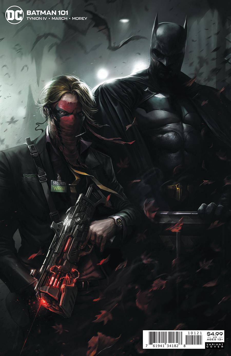 Batman #101 Card Stock F Mattina Var Ed Joker War (Card Stock F Mattina Var Ed Joker War) DC Comics Comic Book 2020